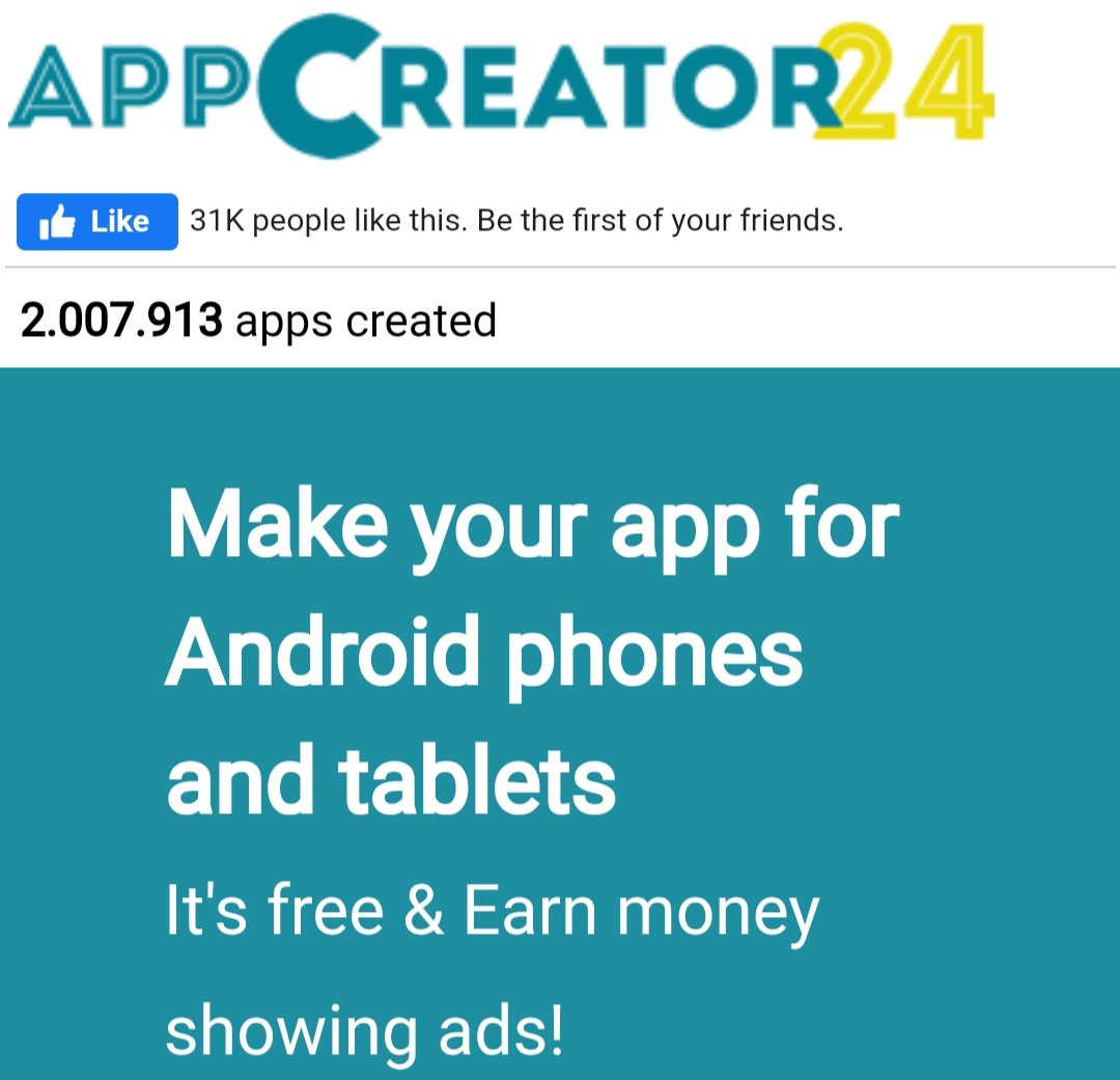 App Creator 24 ช่วยให้คุณสร้างแอปพลิเคชันเนทีฟสำหรับโทรศัพท์และแท็บเล็ต Android ได้ฟรี