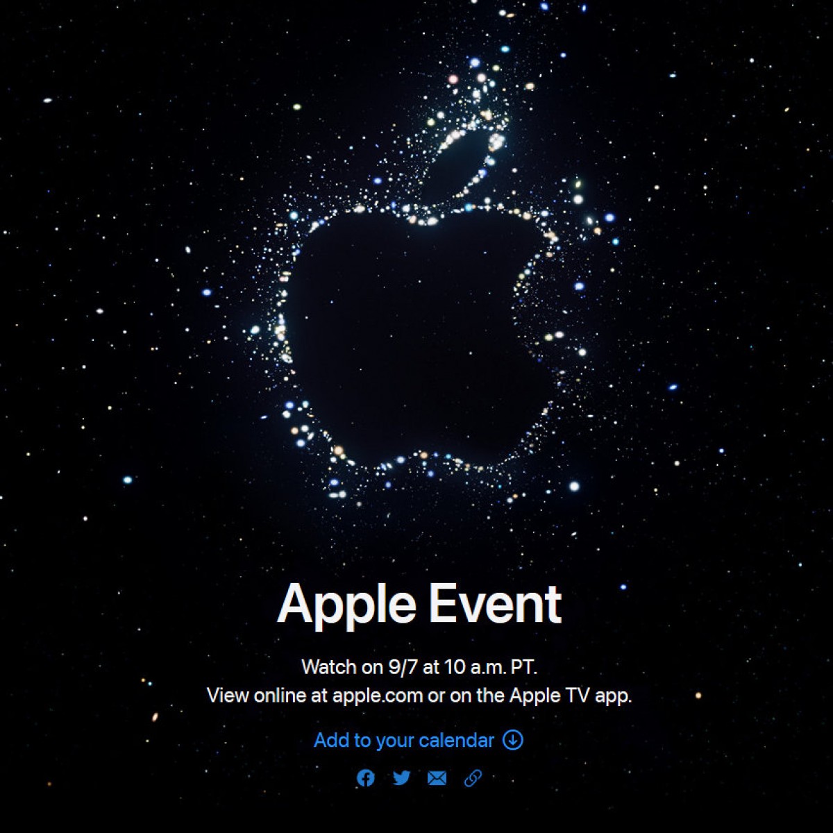 Apple จะจัดงานเปิดตัว iPhone 14 ในวันที่ 7 กันยายน 2565 นี้