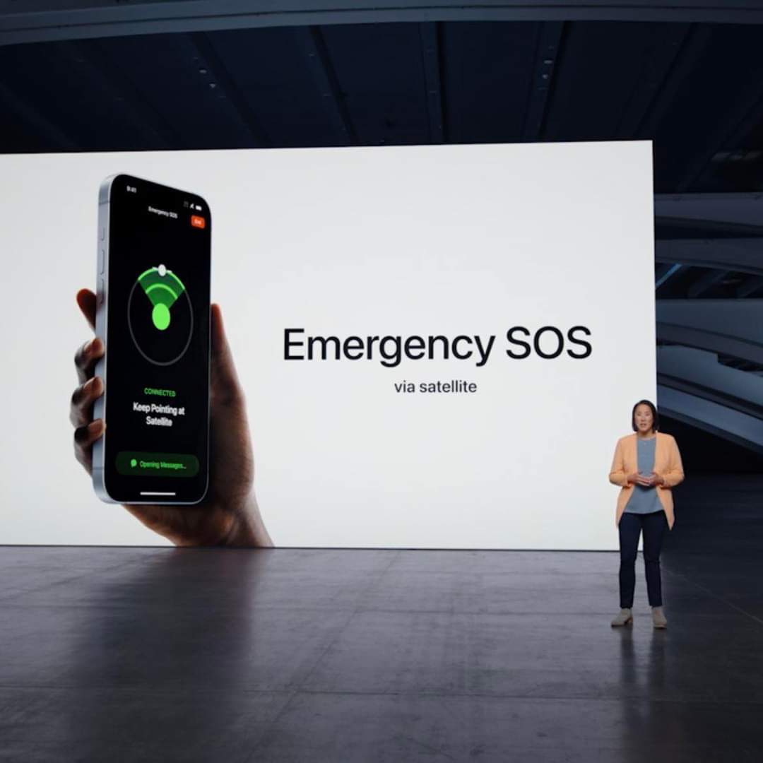 Apple เปิดตัว Emergency ผ่านดาวเทียม